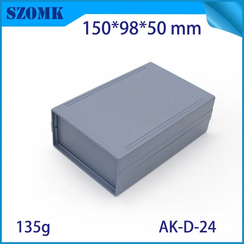 szmk plastic desktop enclosure electronics junction box instrument housing plastic abs control box hot sale project box plastic housing (10)