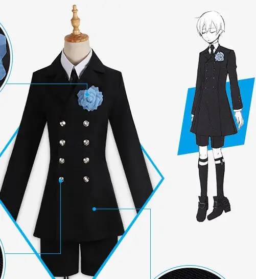 Черный Дворецкий cos Ciel Phantomhive куртка костюм косплей|ciel phantomhive|black butler cielsuit |