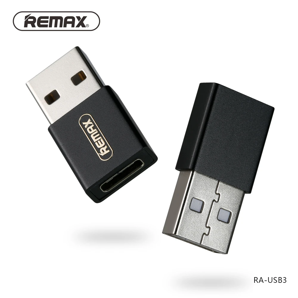 

Remax USB 3.0 to Type-C usb c QC 3.0 Adapter 5V 3A OTG Adapter Charging data Transfer Converter For Samsung/xiaomi macbook