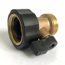 Садовый шар Крытый Однопроходный полный медный наружный резьба медные скобы черный и золотой