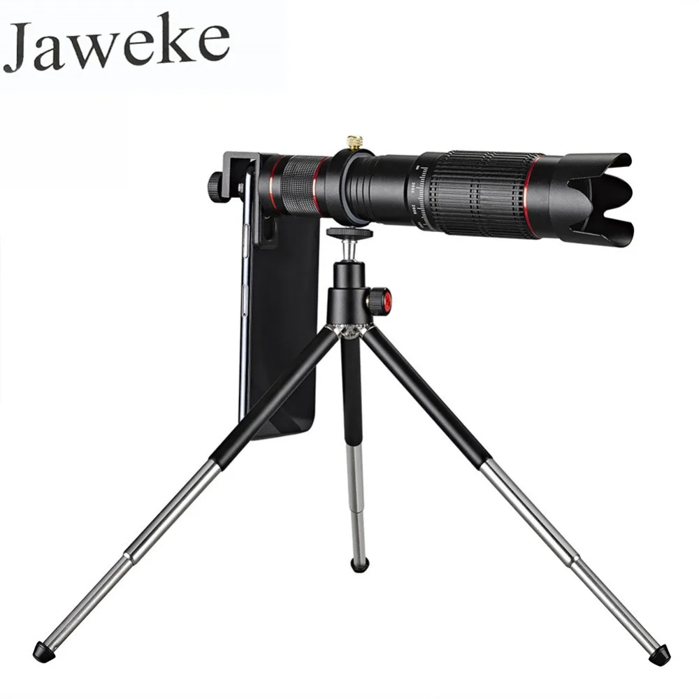JAWEKE HD 36x зум телескопический объектив для мобильного телефона телефото внешний