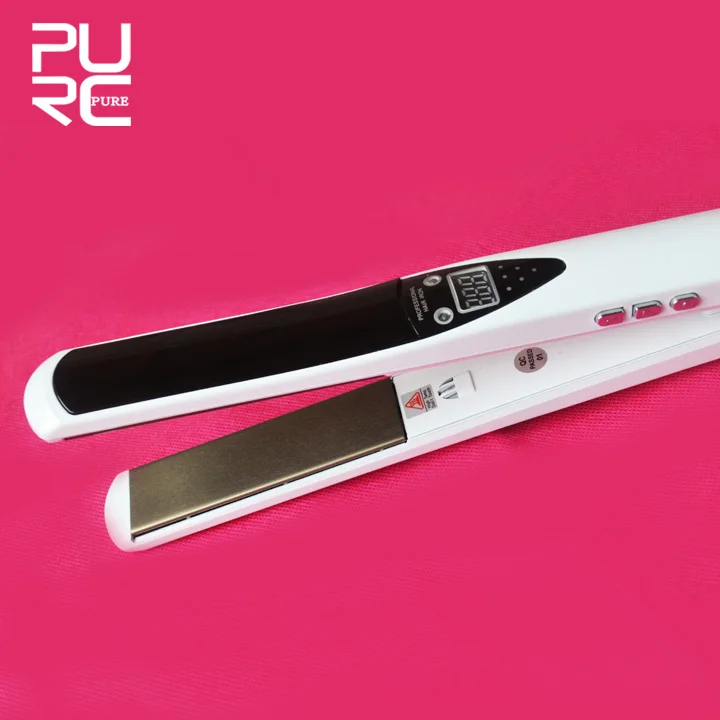 

Flat Iron 110~240V Hair Straightener Straightening work with brazilian hair keratin drop shipping Sleep mode FREE SHIPPING
