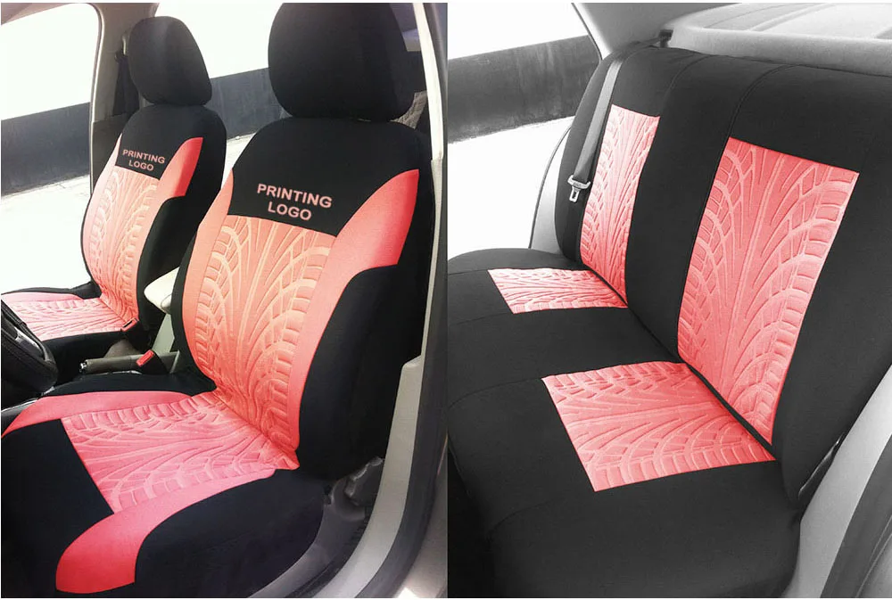 Универсальный Модный Стильный Полный комплект Gecko, защита для автомобильных сидений, аксессуары для салона автомобиля, чехол для автомобильных сидений