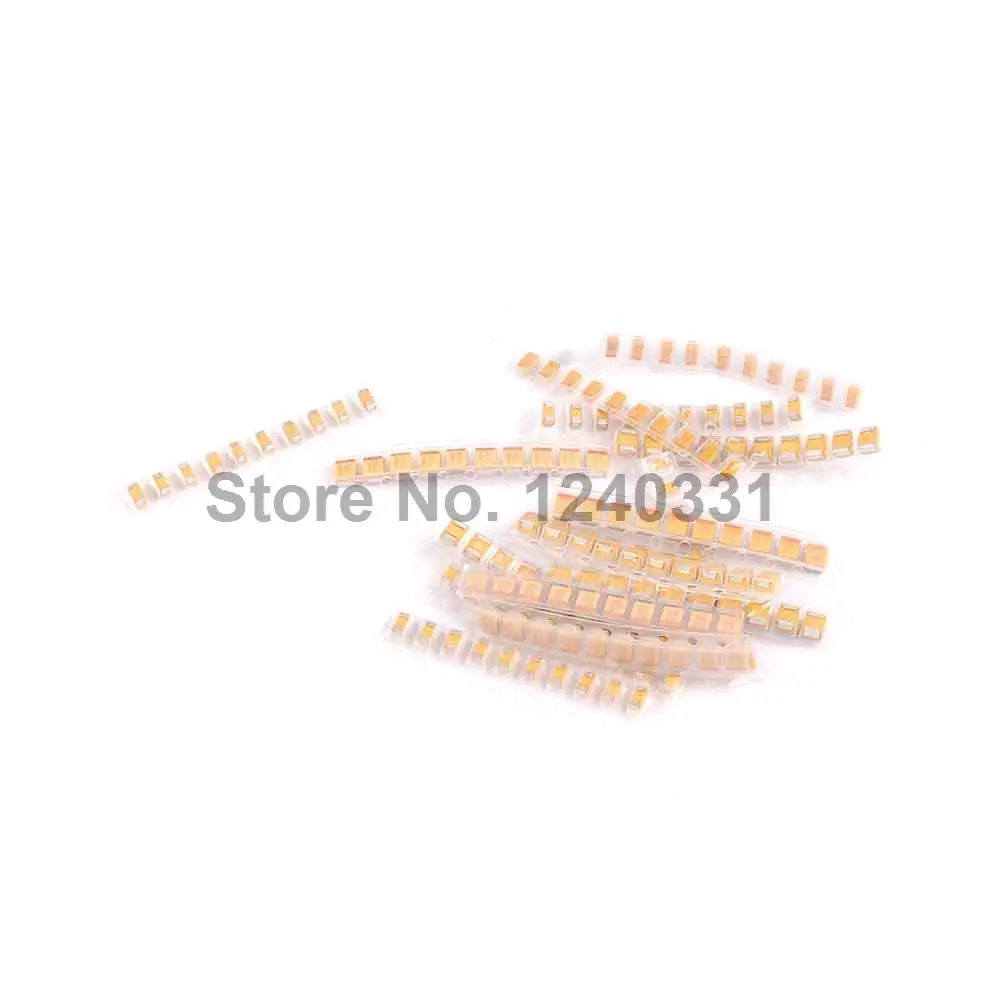 Tantalum Capacitors 120pcs, 12values 1UF-100UF,Tantalum Capacitor Assorted Kit