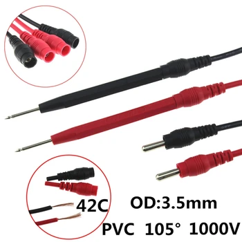 

Multimeter Probes Replaceable Needles Test Leads Kit Probes For Digital Multimeter Cable Feeler For Multimeter Wire Tips