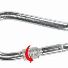 Морской Якорь Веревка крюк/Открытый безопасности кемпинга оборудование нержавеющая сталь крышка Карабин Крюк выживания комплект замок инструмент