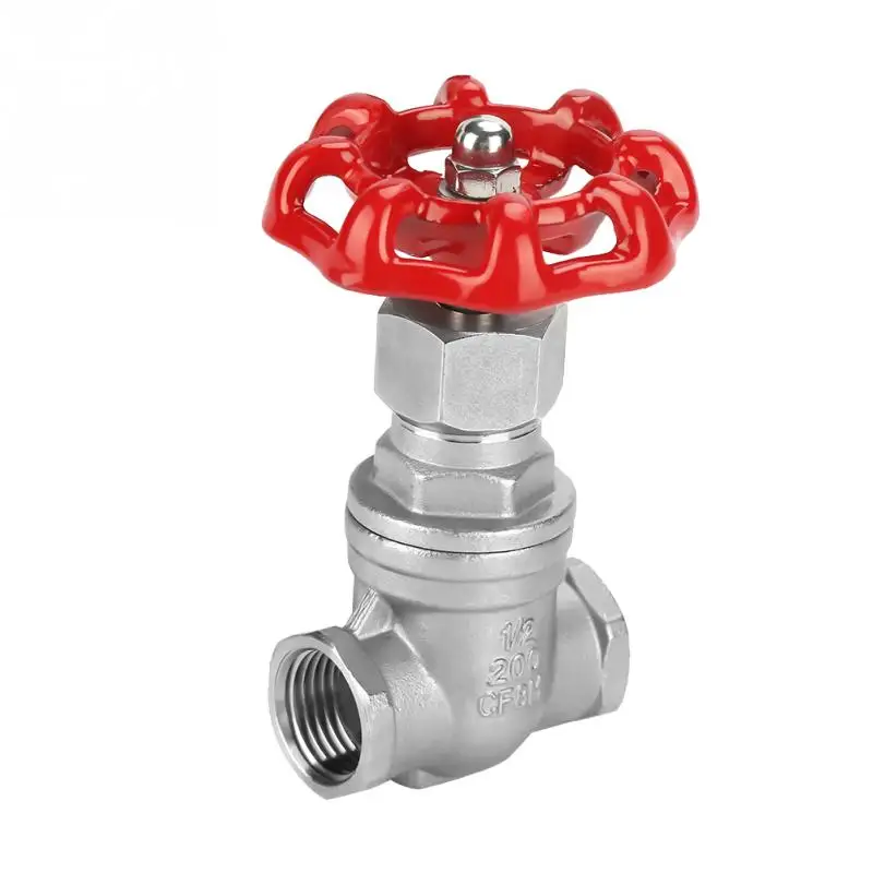 

DN15 Gate Valve Stainless Steel Gate Valve BSPP G1/2 Sluice Valve for Water Oil Gas valvula solenoide