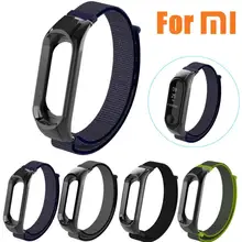 Браслет Спорт нейлон Регулируемый ремень смарт-браслет для XIAOMI MI Band 3 Smart Напульсники 18JUL24