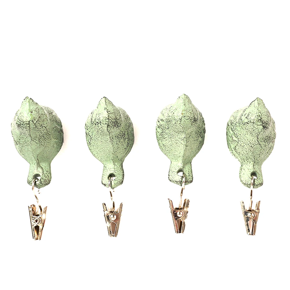 

4pcs Tablecloth Clips Portablr Iron Bird Vintage Decorative Creative Metal Tablecloth Clamps Table Cover Clips for Outdoor Decor