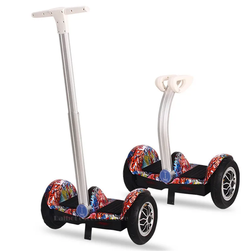 two wheel balancing scooter with handle