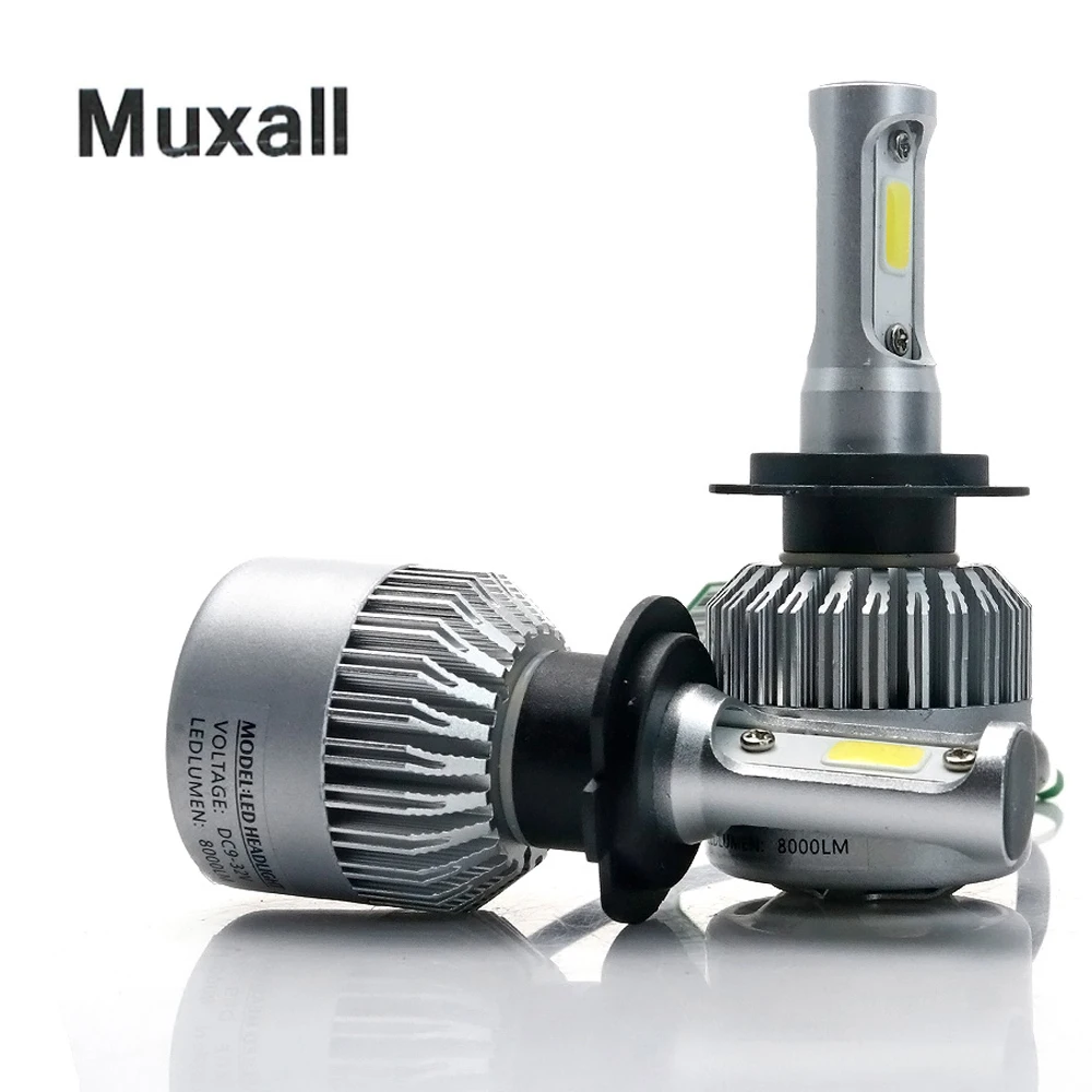 

Car Headlight H7 LED H4 H1 H3 H11 H13 HB1 HB2 HB3 HB4 HB5 9003 9004 9005 9006 9007 72W 8000LM 12V Auto Headlamp 6500K Light Bulb