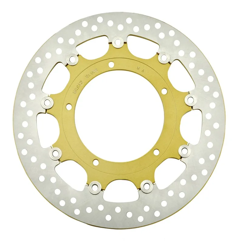 

LOPOR Front Brake Rotor Disc For Yamaha YZF-R1 1000 Rad.cal 2007-2008 YZFR1 07 08 OE Style Gold Color 5mm Thick