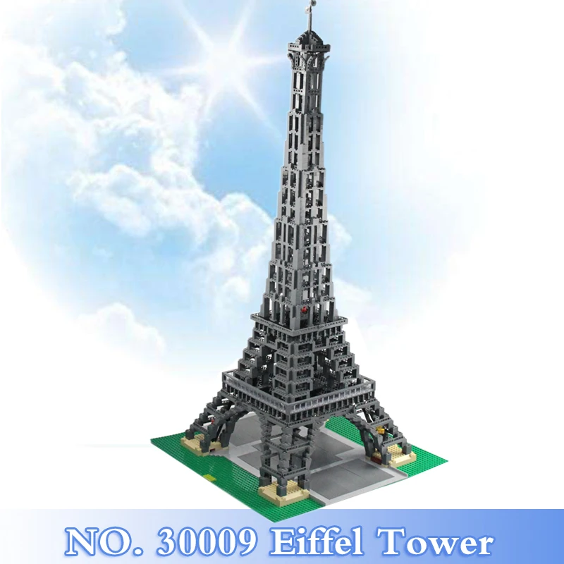 

2018 New City Creator Series 3478Pcs The Eiffel Tower Figures Building Blocks Bricks Set Children Toy Model Kit Compatible 10181