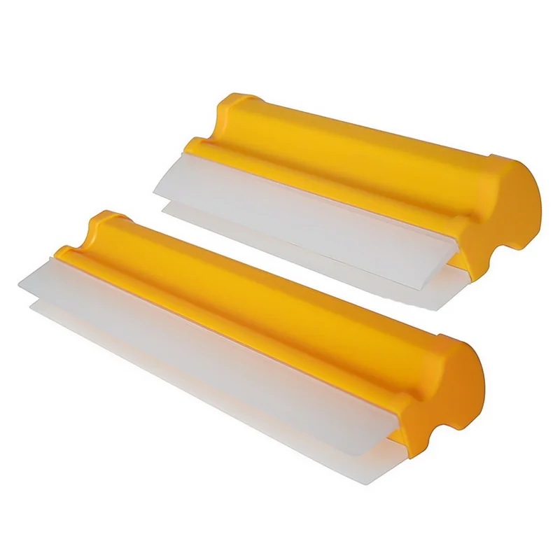 

Dual Row Car Silicone Wiper Blade Brush Squeegee Window Windshield Scraper Window Scraper Wiper Car Styling Accessories 20/30cm