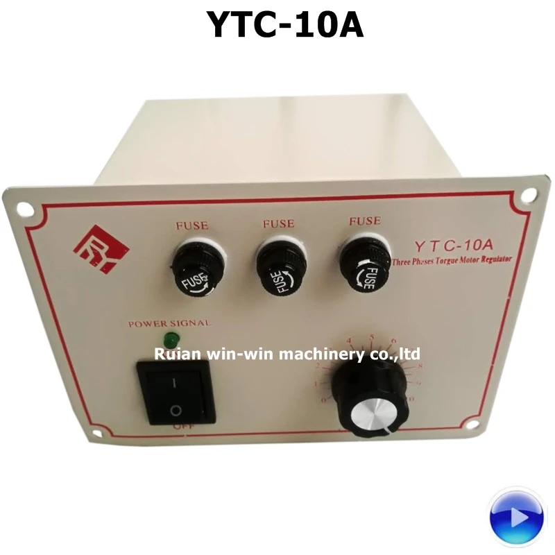 YTC-10A AC 380V трехфазный регулятор скорости двигателя крутящего момента контроллер