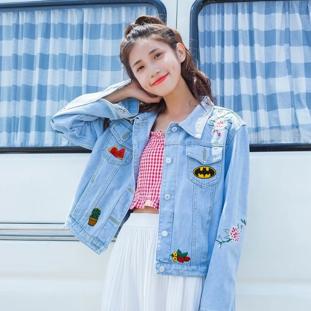 Green Cactus High Quality Natural Style Embroidered Patch for Clothing Backpack decoration (5)