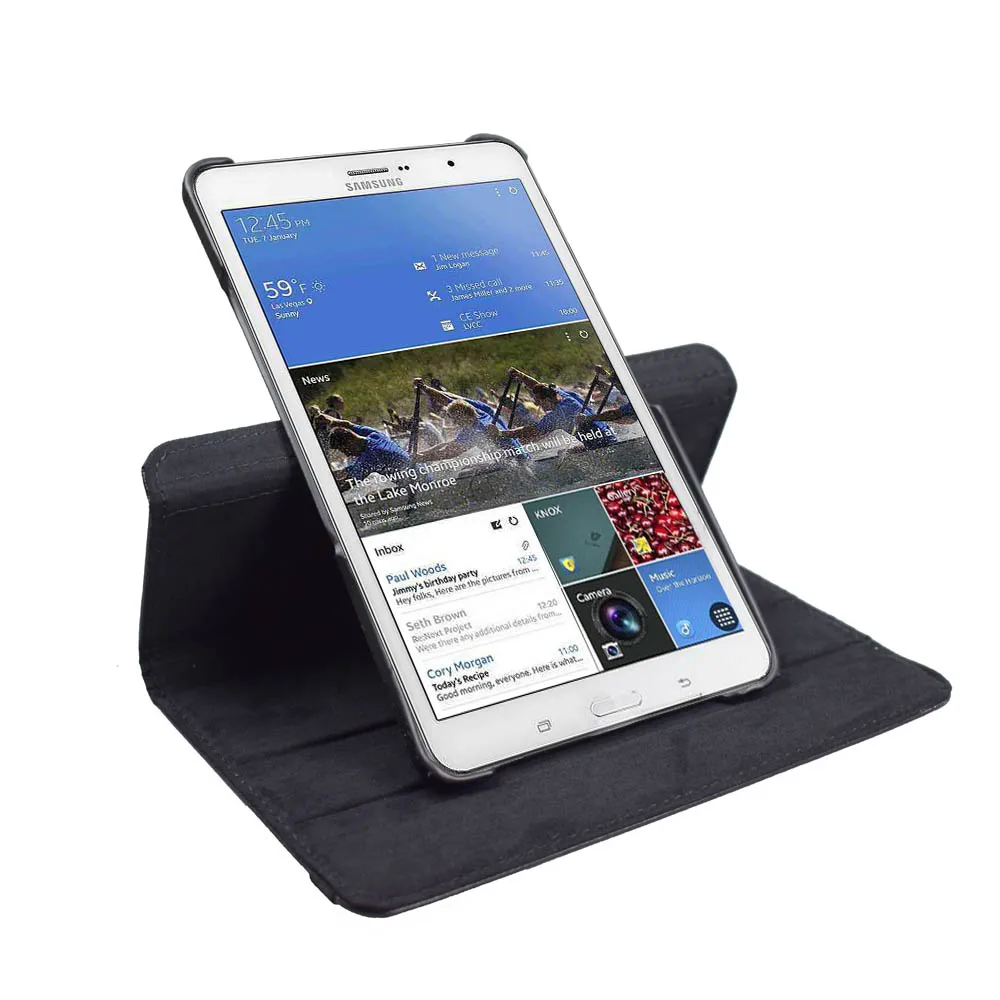Вращающийся на 360 градусов Чехол книжка SM T320 T321 T325 умный кожаный чехол для samsung galaxy