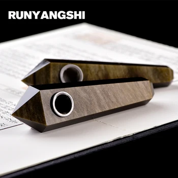 

Runyangshi Crystal Smoking Pipe Strainer Quartz Stone Healing Wand 1 Pc Smoke Pipe High Quality YJ22