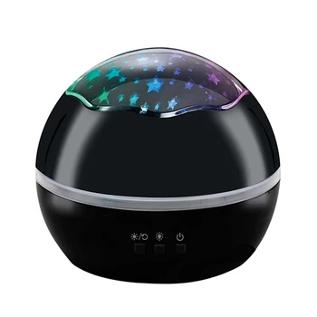 

8 Modes LED Projector Lamp Rotation Starry Star Moon Sky Projector Night Light for Children Room GHS99