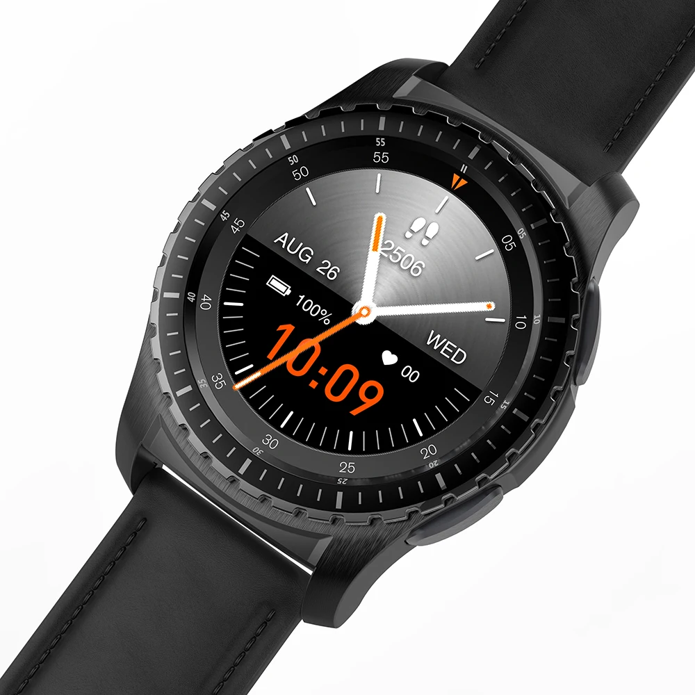 KingWear KW28 Smartwatch телефон 1 3 дюймов Шагомер монитор сердечного ритма Удаленная