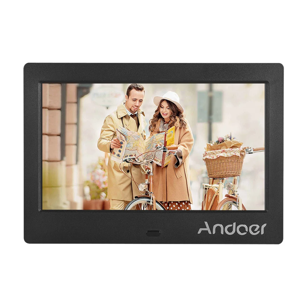 

Andoer 7 Inch Photo Frame Digital HD Digital Album Digital Picture Frame Support Music Video Playing