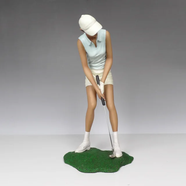 Crafts Arts Home Decoration Golf Figure Sculpture Window Display Crafts Arts Home Decoration Golf Figure Sculpture Window Display Technology Study Furnishing Decor Housewarming