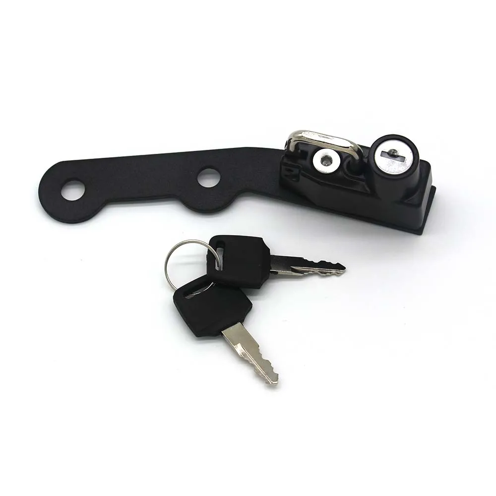 

1 Set Motorcycle Bike Helmet Lock & Keys Security Anti Thieves Kits For Yamaha MT FZ 09 13-17/XSR900 15-16 FS