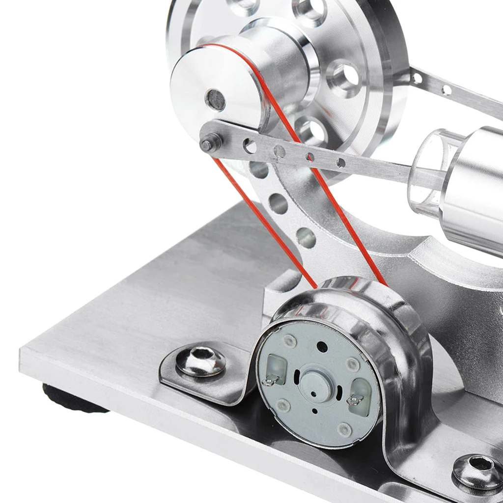 Stirling Engine Model Hot Steam Power Mechanical Work Science Education Toy School Supplies