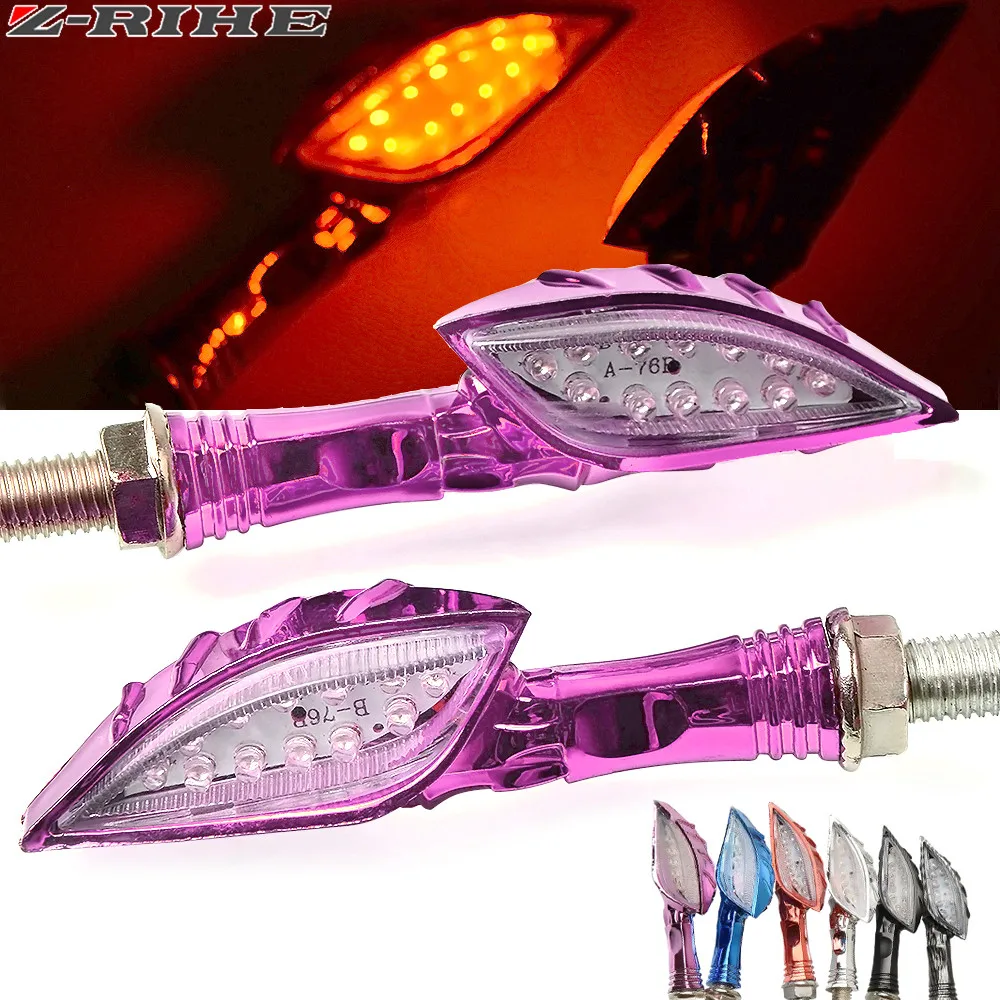 

LED Turn Signals Indicators Universal Blinkers Flashers Motorcycle Turn Signal Light For Suzuki GSXR 600 750 1000 K1 K2 K3 K4 K5