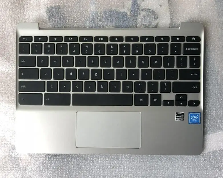 

New for HP Chromebook 11 G5 Laptop Palmrest Cover Keyboard Touchpad Upper Case Shell 855623-001