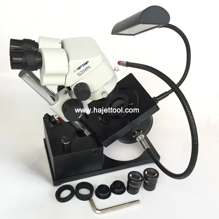 

Free Shipping Jewelry Gem Tools Gemstone Microscope 7X-45X (90X) Microscope for Diamond Ruby Sapphire Jade