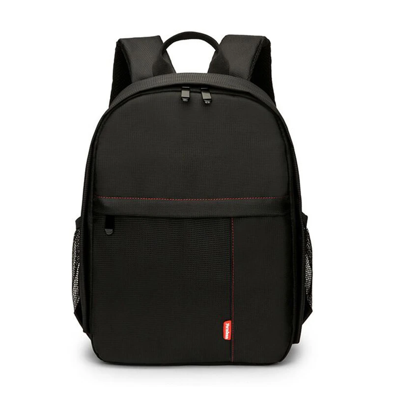 

ABGN Hot-Waterproof Digital DSLR Photo Padded Backpack Bag Case for iPad Canon Sony Fuji Nikon Olympus Panasonic(Red)