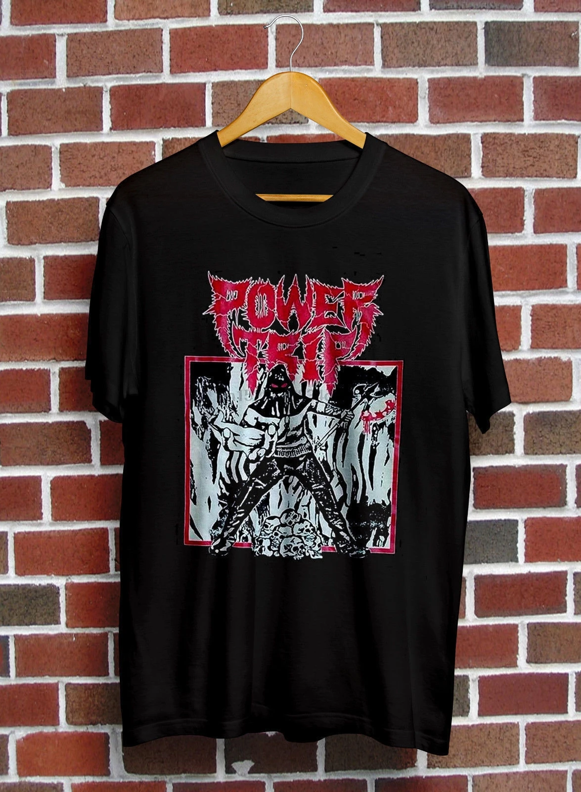 

Power Trip T-Shirt SUPER 2019 Tour Dates Black Slayer Exodus Thrash Metal New New Fashion Mens Short Sleeve T Shirt Cotton