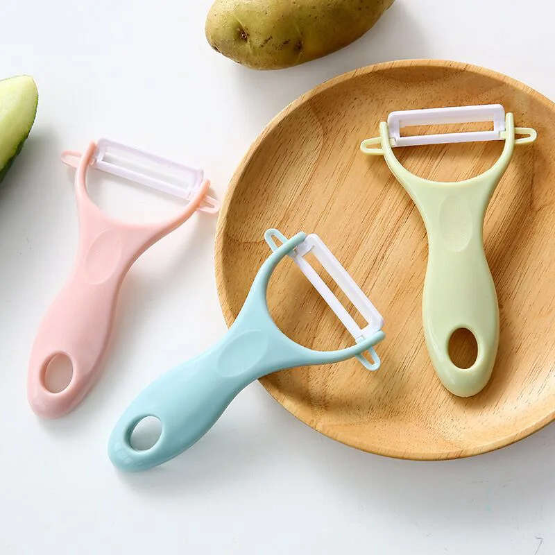 

Kitchen gadget ceramic peeler Nordic gourd fruit