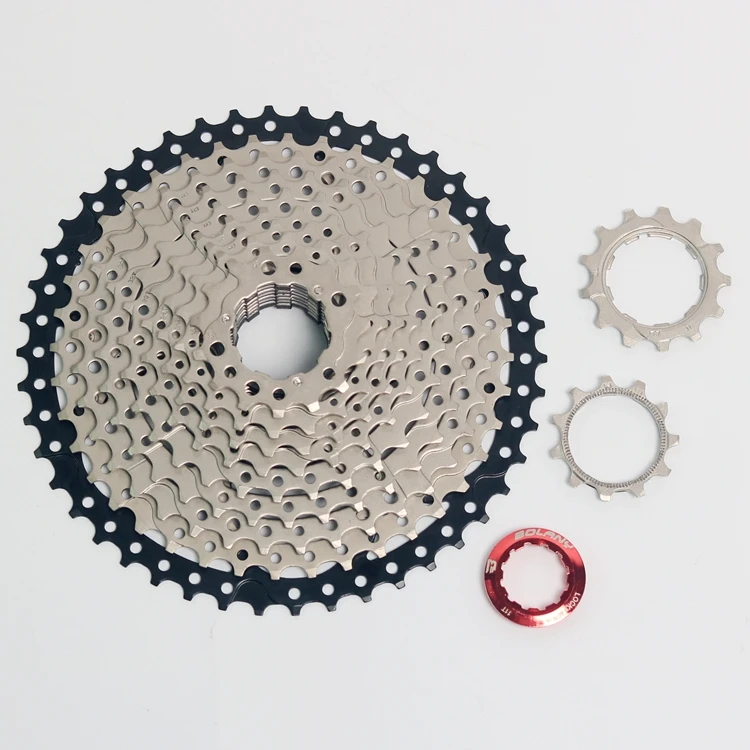 Mtb دراجة دراجة أجزاء 11 سرعة عجلة كاسيت 11-46 طن حذافة دراجة أجزاء الشحن