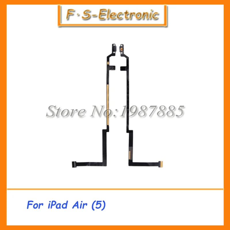 10pcs/lot Home button flex Cable for iPad Air power ipad 5 Free Shipping | Мобильные телефоны и аксессуары