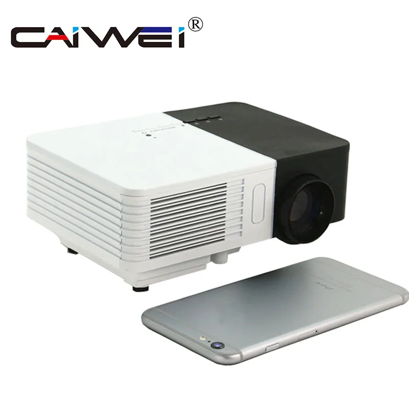 CAIWEI LCD Mini Projector LED Portable Projection Multimedia Beamer Home Cinema Theater Video Game Supported 1080p Full HD CAIWEI LCD Mini Projector LED Portable Projection Multimedia Beamer Home Cinema Theater Video Game Supported 1080p Full HD