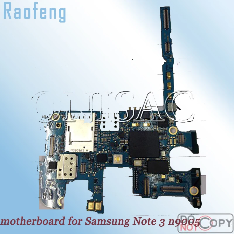 Разблокированная материнская плата Raofeng для Samsung galaxy note 3 n9005 разобранная