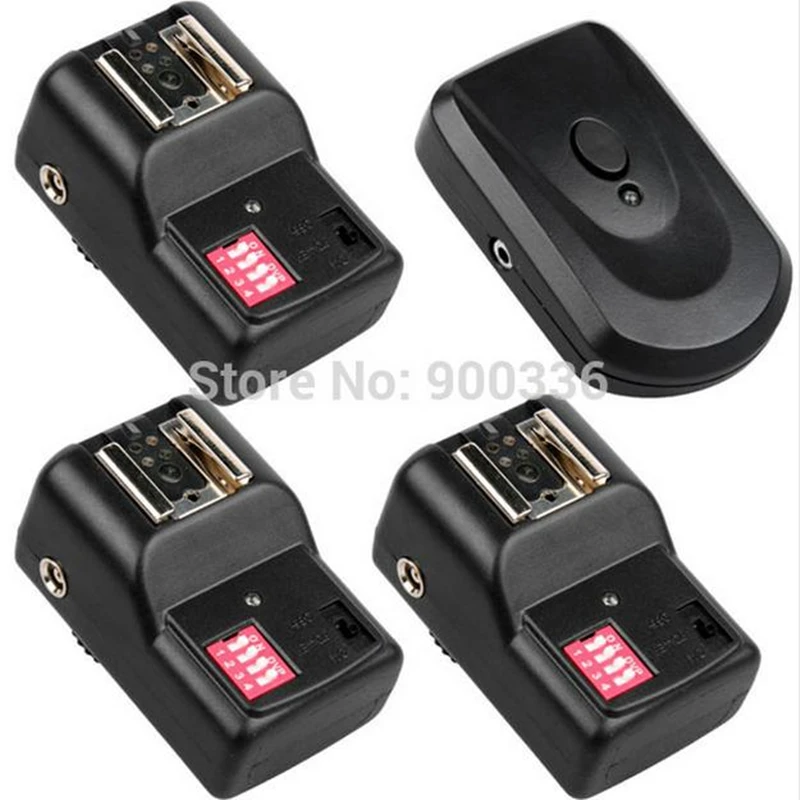PT 16 gy 16 Channels Wireless Radio Flash Trigger set with 3 receivers Sync Speed 1