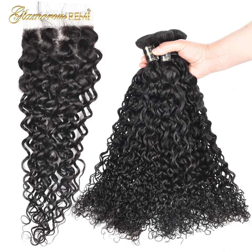 brazilian jerry curl 3 bundles with closure (1)