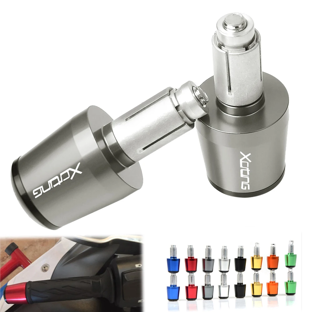 Для KYMCO XCITING 250 300 350 400 400S 500 руль мотоцикла рукоятка ручки вес концы вилка CNC 22 мм