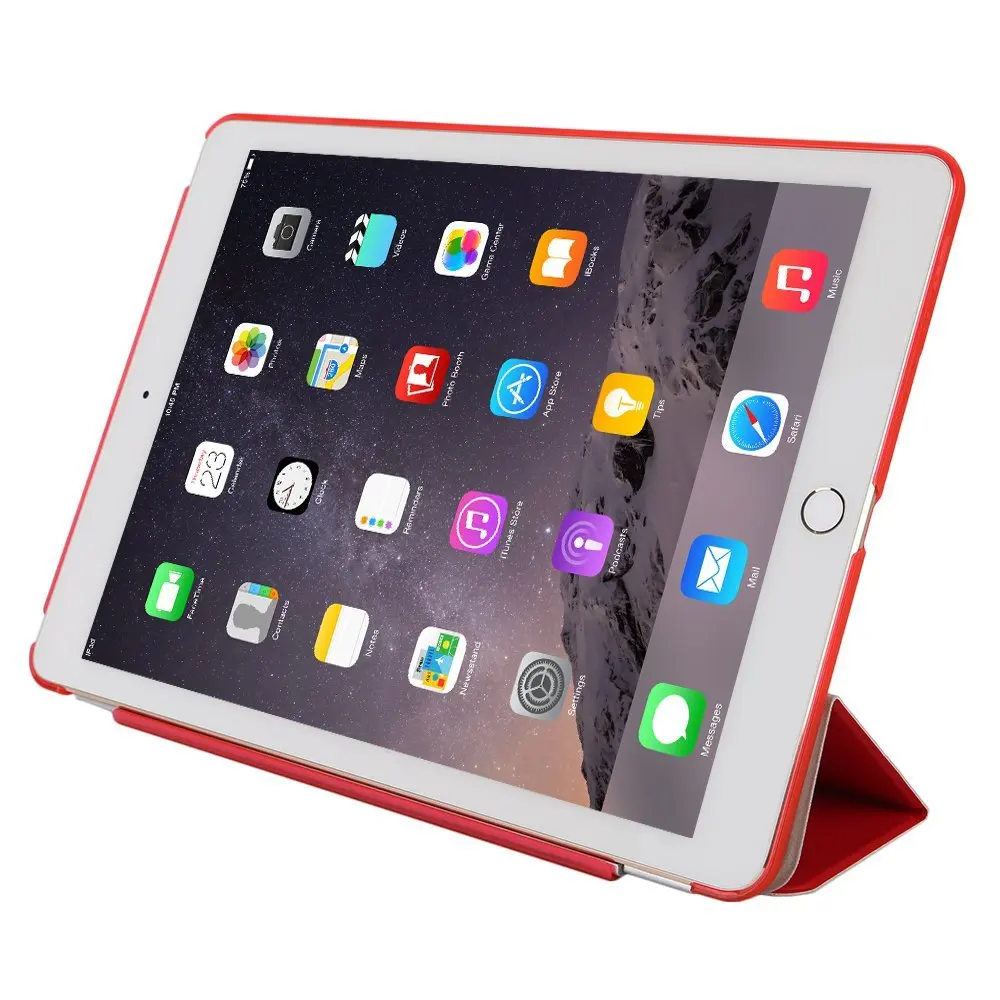 Ультратонкий смарт чехол для iPad Air 2 9 7 дюйма 3 складных подставки Автоматический