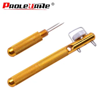 

Aluminum Alloy Fast Fishing Hook Tier Tool Double-headed Needle Knots Tie Fishing Line Knotter Fishhook Tie Device Accessories