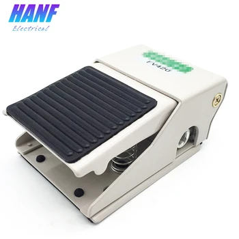 

1pcs Air Pneumatic Foot Pedal Valve Switch 2 position 4 way 1 in out Aluminium Alloy