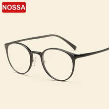 Винтажная корейская модная оправа для очков для женщин и мужчин ULTEM круглый модный ультралегкий оправа для очков близорукость по рецепту оптическая
