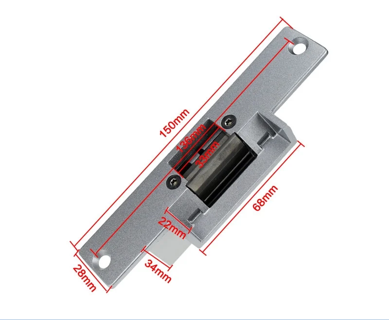 Полный комплект RFID машина отпечатков пальцев+ NC fail safe strike для системы контроля доступа+ rfid брелоки+ кнопка выхода+ источник питания