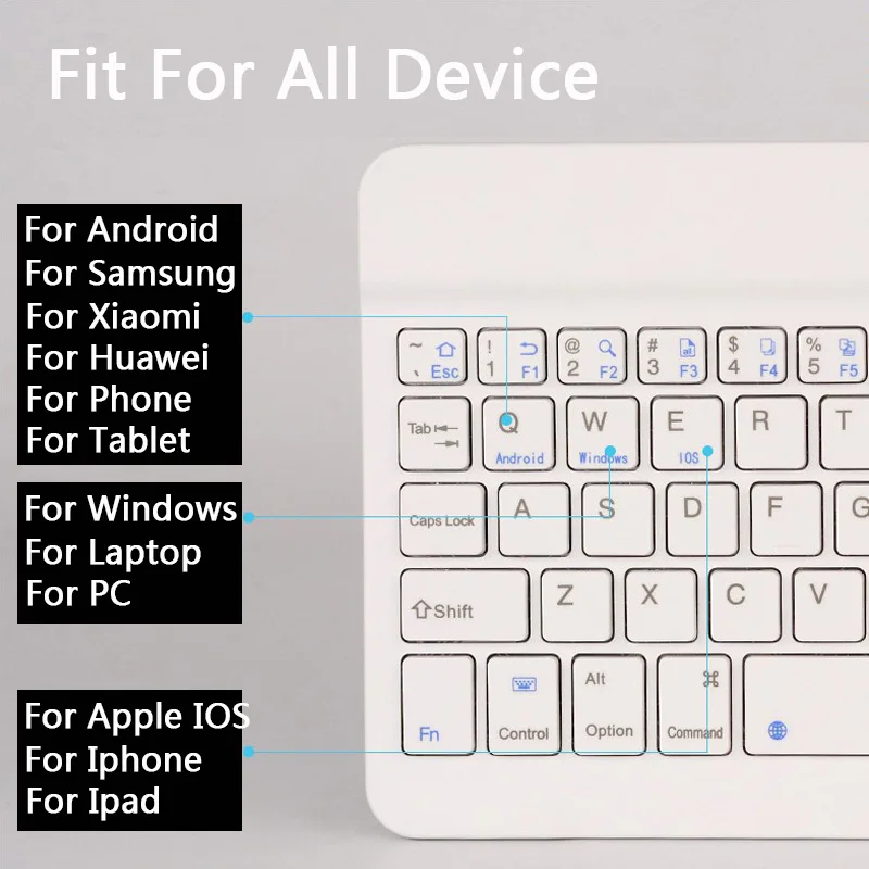 Bluetooth Keyboard Wireless Keyboard Wireless mini Keyboard For Ipad For Tablet For Apple_19