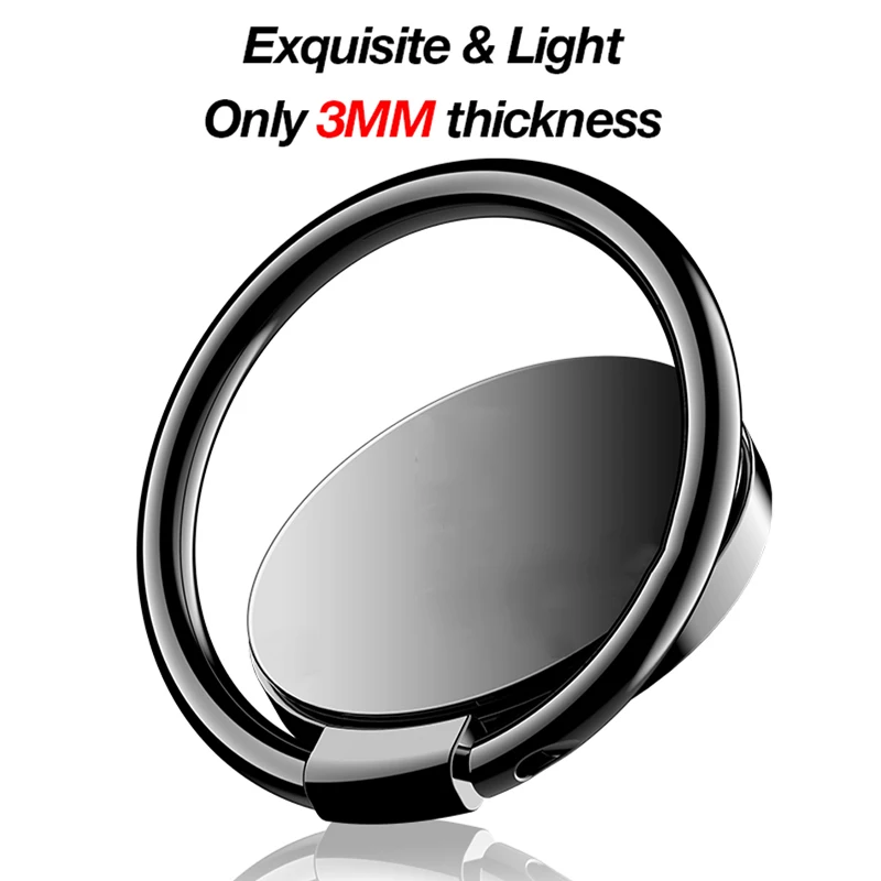Luxury Finger Ring Holder 360 Degree Mobile Phone Smartphone Finger Stand Holder For iPhone XR XS X 8 7 Samsung S9 S8 Plus iPad Luxury Finger Ring Holder 360 Degree Mobile Phone Smartphone Finger Stand Holder For iPhone XR XS X 8 7 Samsung S9 S8 Plus iPad