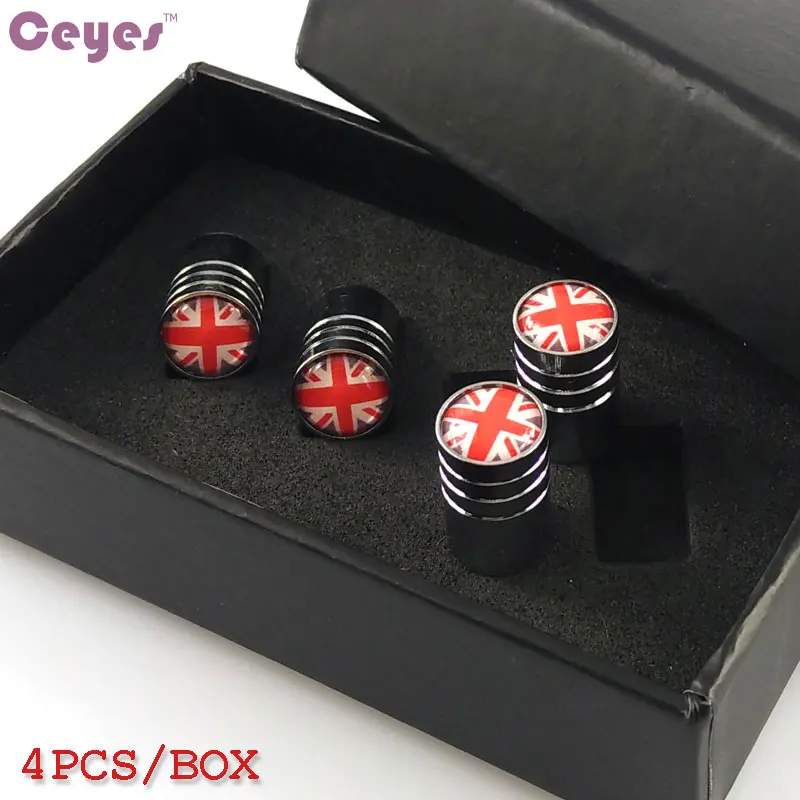 

Car-Styling Wheel Tire Valves Tyre Caps For Bmw Mini Porsche Mercedes Land Rover Chevrolet Ford Volvo Lexus United Kingdom Flag