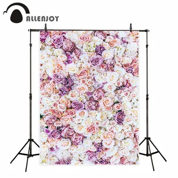 

Allenjoy photography studio funds flower wedding children sweet background photobooth photo customize original design
